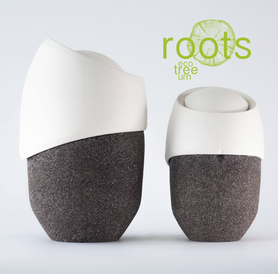 ROOTS it's the most beautiful and ecological funeral urn that becomes a tree.