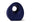 Picture of a beautiful purple tear drop shaped biodegradable paper cremation urn on sale at Muses Design Urns. Right side view.