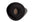 Picture of a black ovoid biodegradable cremation urn on sale at Muses Design Urns. Top view.